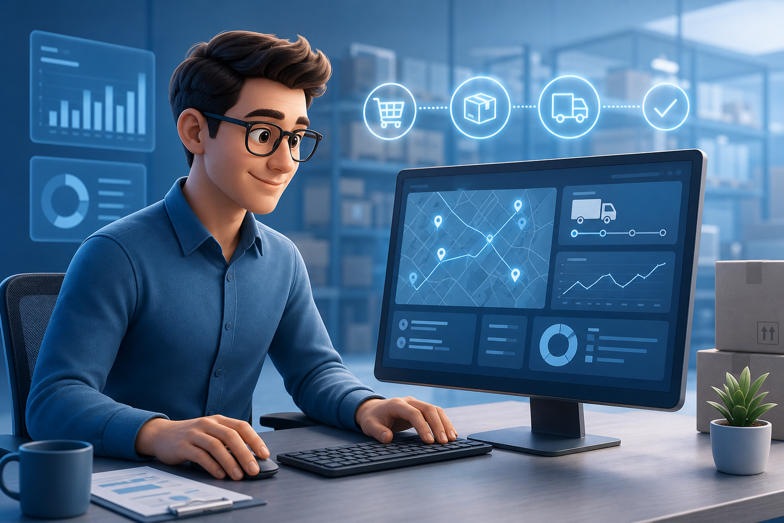 Automatiser suivi livraison IA : guide PME 2026