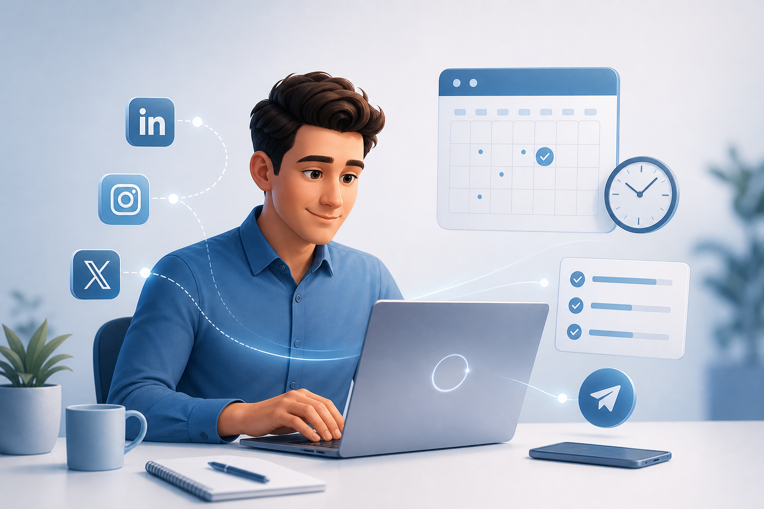 Planifier ses posts réseaux sociaux automatiquement en 2026