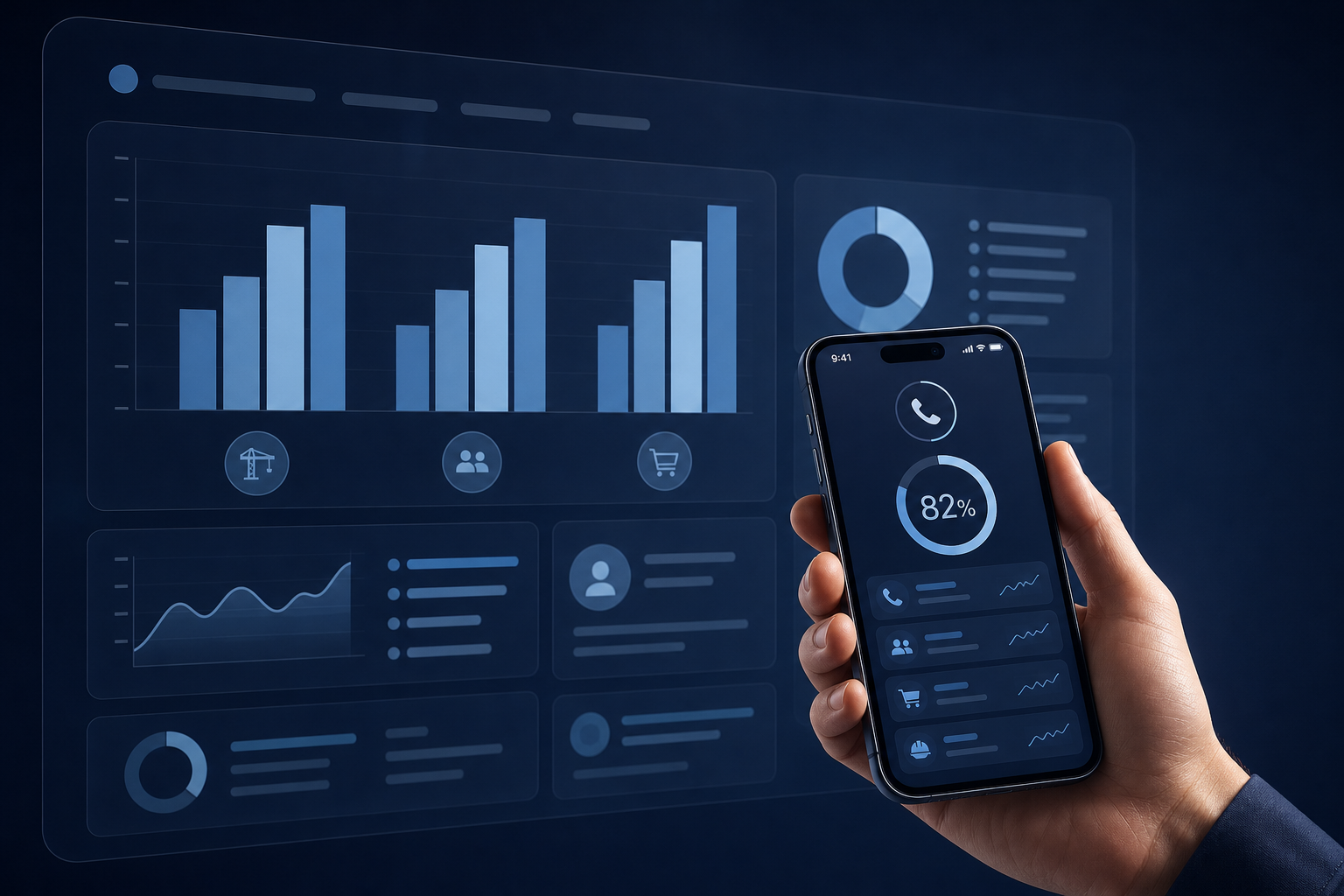 Taux décroché appel PME : benchmark 2026 par secteur
